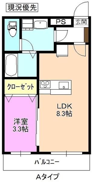 エル・フローラ南俣 間取り図画像