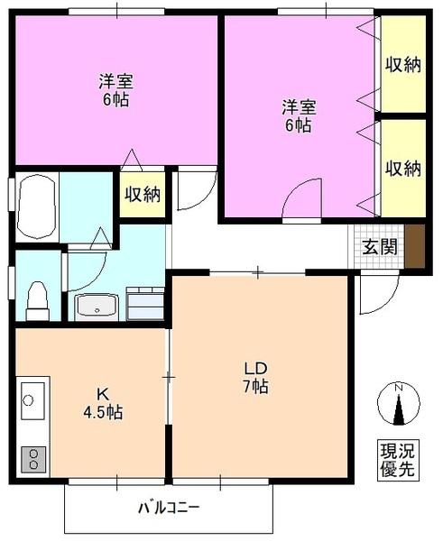  間取り図写真