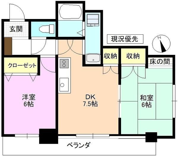 モアグレース16 間取り図画像