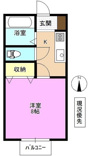 B＆B 間取り図画像