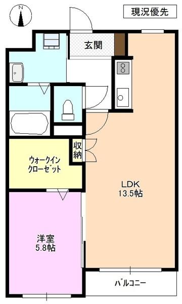 ラフィネソレイユ 間取り図画像