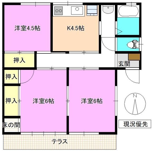  間取り図写真