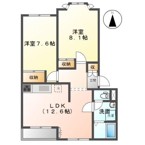 グランベル・ハウス 間取り図画像