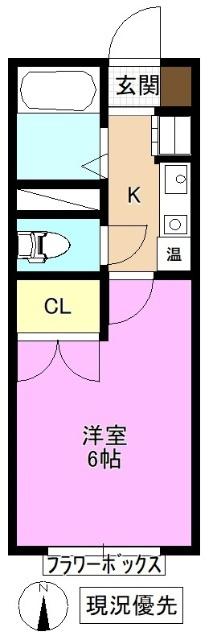 TMコーポ 間取り図画像