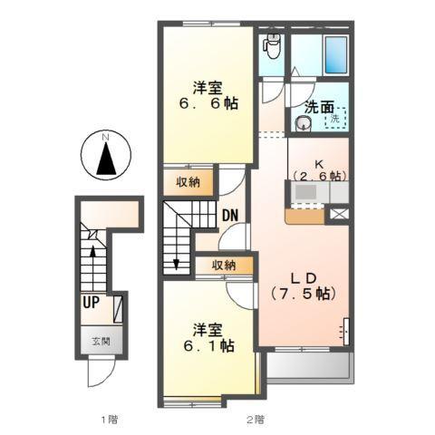  間取り図写真