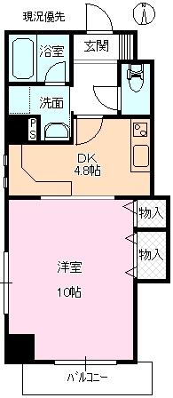 ダイビシマンション 間取り図画像
