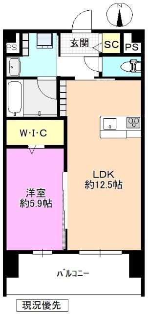  間取り図写真