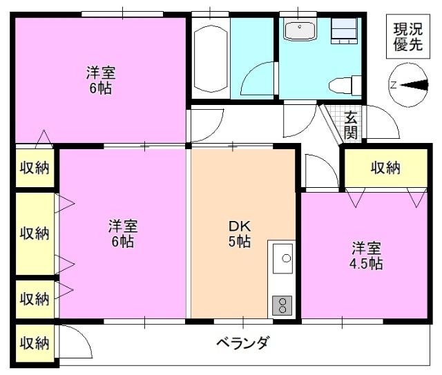  間取り図写真