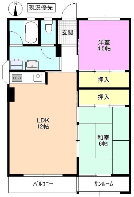  間取り図写真