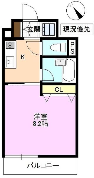 ローズマンション 間取り図画像