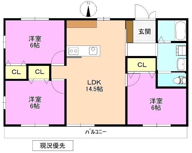  間取り図写真