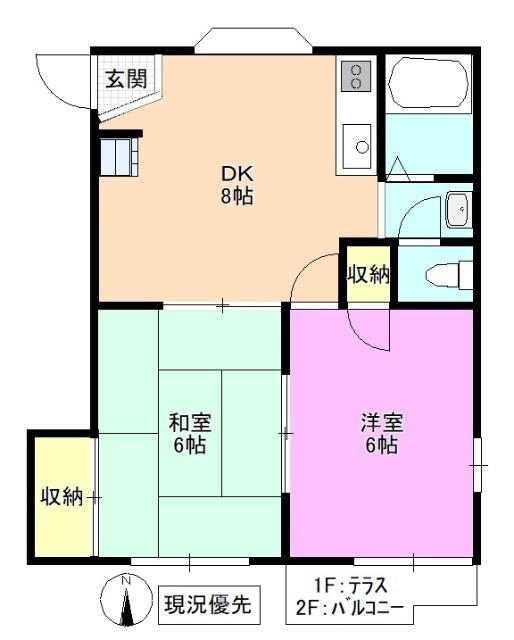  間取り図写真