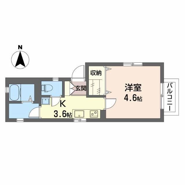 ディアス・ツインズＡ 間取り図画像
