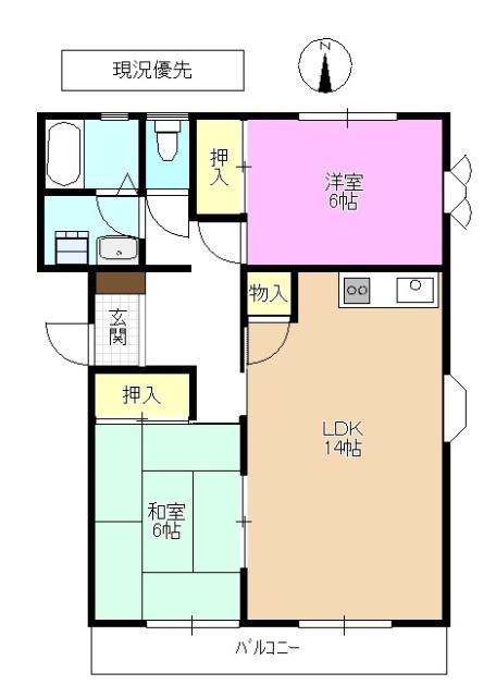  間取り図写真