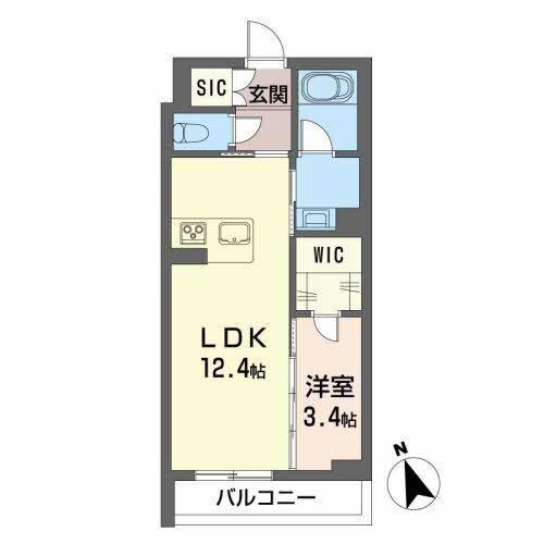 シャーメゾン　ヴィオラ 間取り図画像