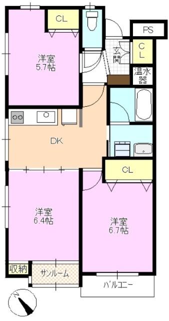  間取り図写真