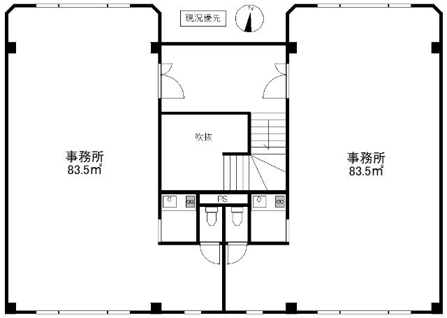 右側が2-東です。