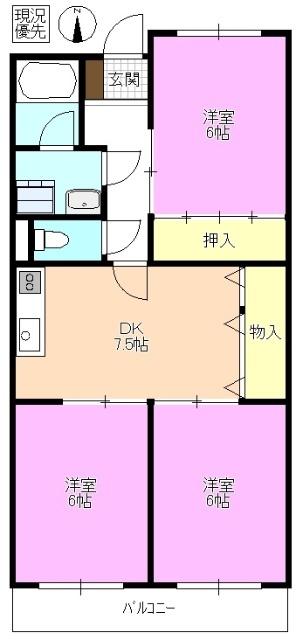  間取り図写真