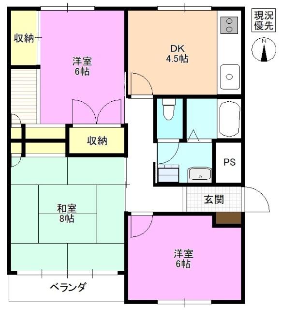  間取り図写真