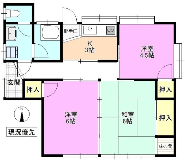  間取り図写真
