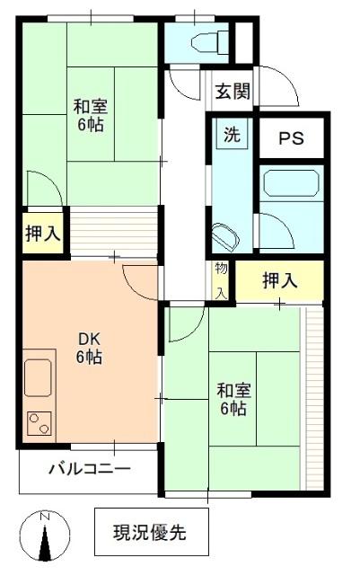  間取り図写真
