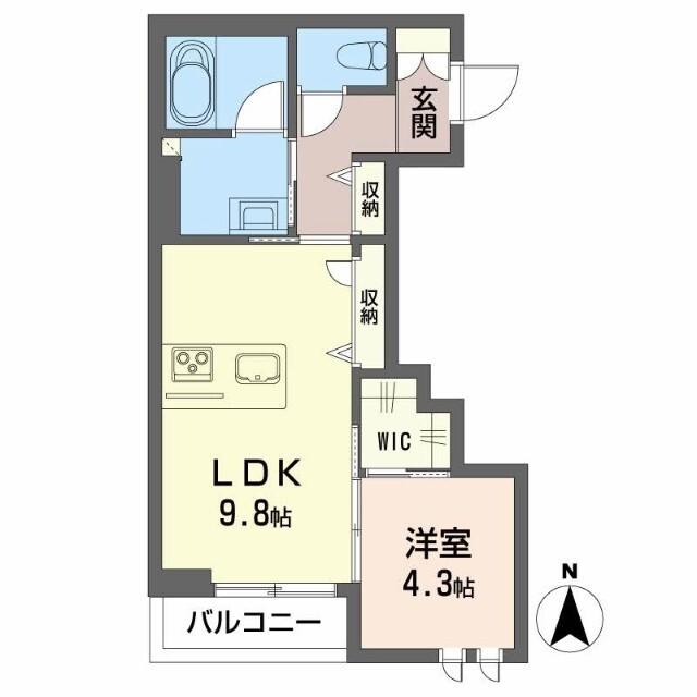 グレイス東峯 間取り図画像