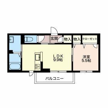 丸花見壱号館 間取り図画像