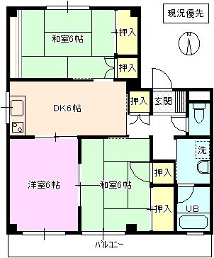  間取り図写真