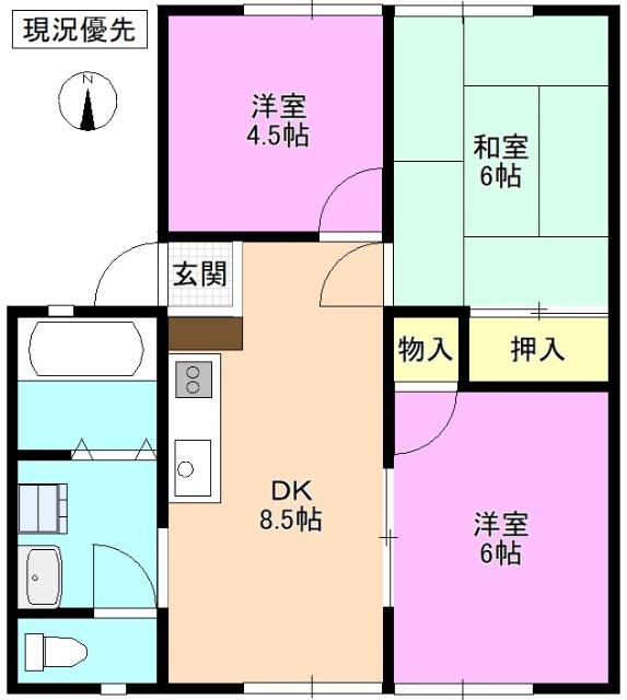  間取り図写真