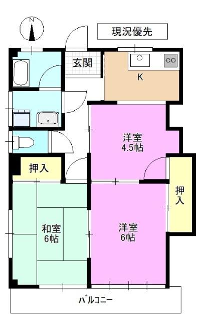  間取り図写真