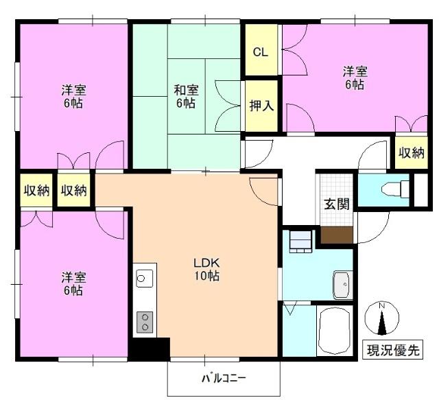  間取り図写真