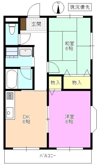  間取り図写真