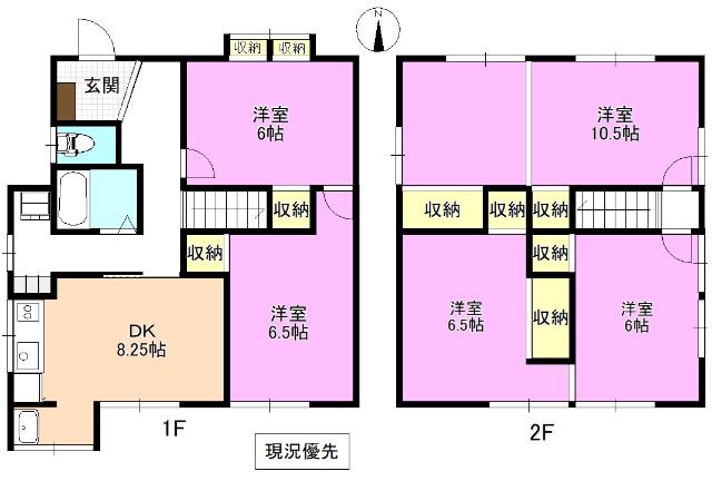  間取り図写真