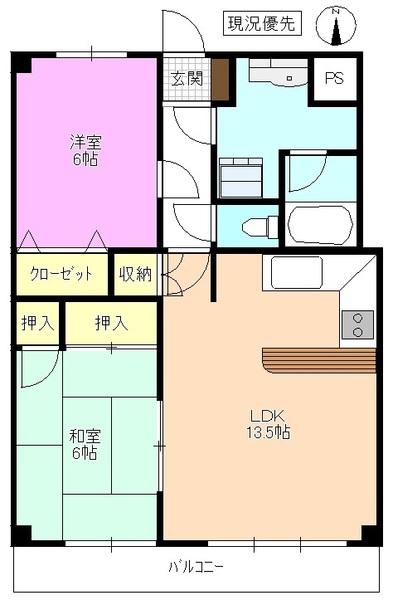CLIE HIRATA 間取り図画像