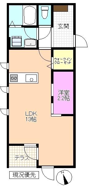 グランレナード上田 間取り図画像