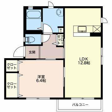 ディアス筑摩Ａ 間取り図画像