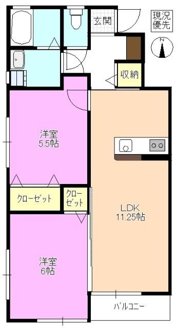  間取り図写真