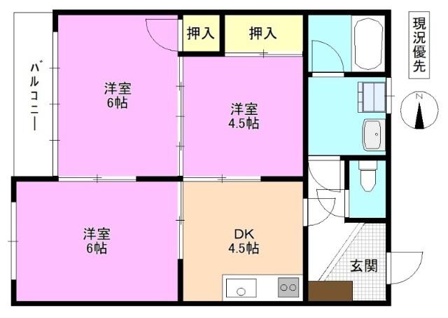  間取り図写真