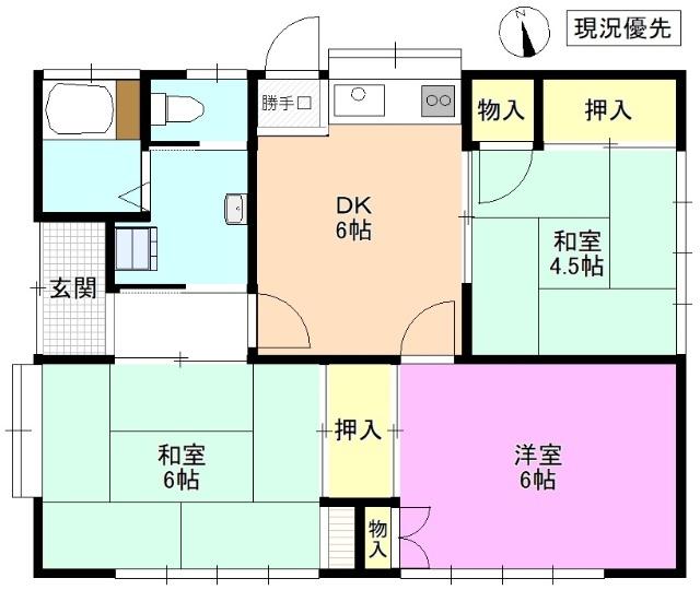  間取り図写真