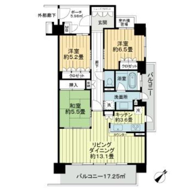  間取り図写真