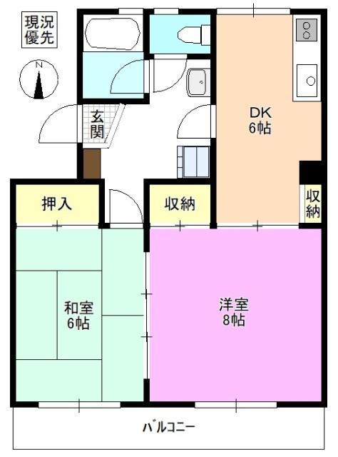  間取り図写真