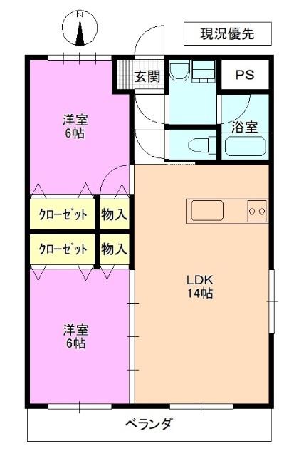  間取り図写真