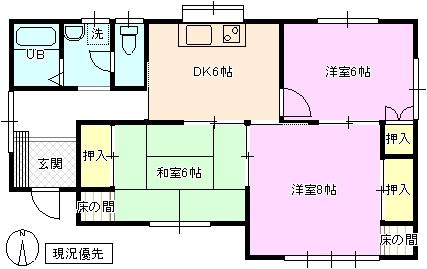  間取り図写真