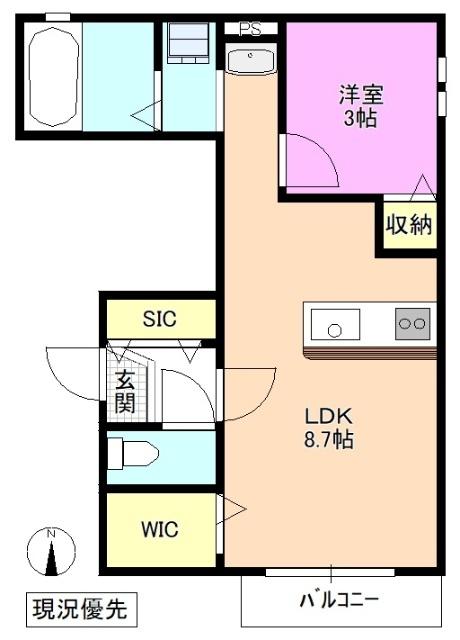  間取り図写真