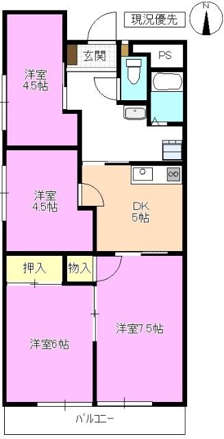  間取り図写真