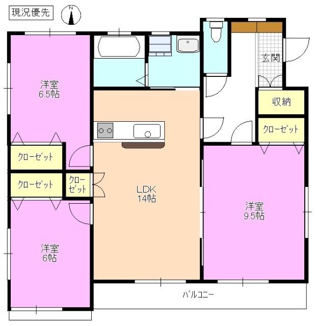  間取り図写真