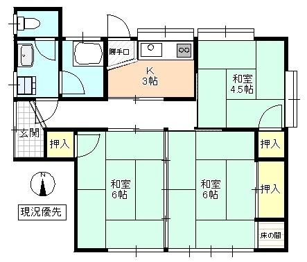  間取り図写真