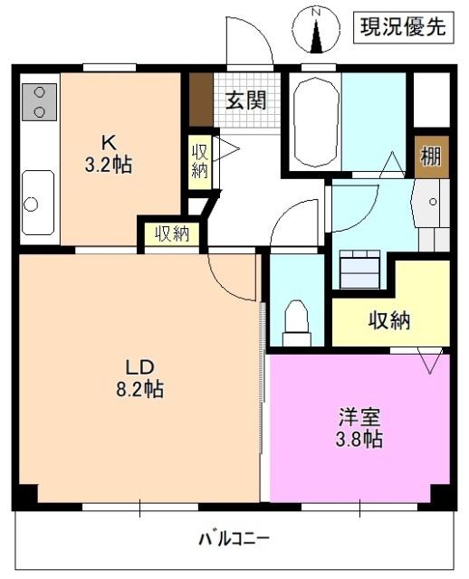  間取り図写真