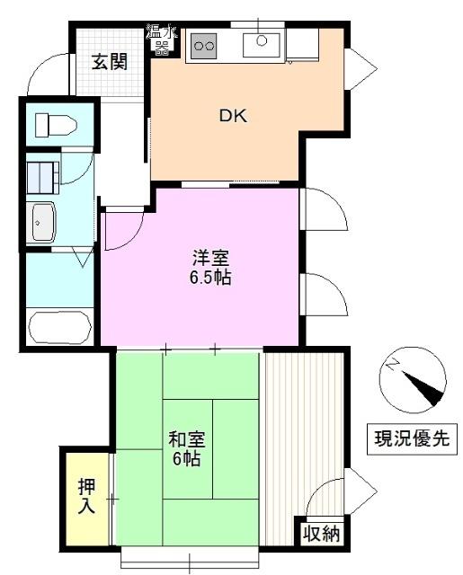  間取り図写真