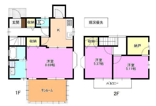  間取り図写真